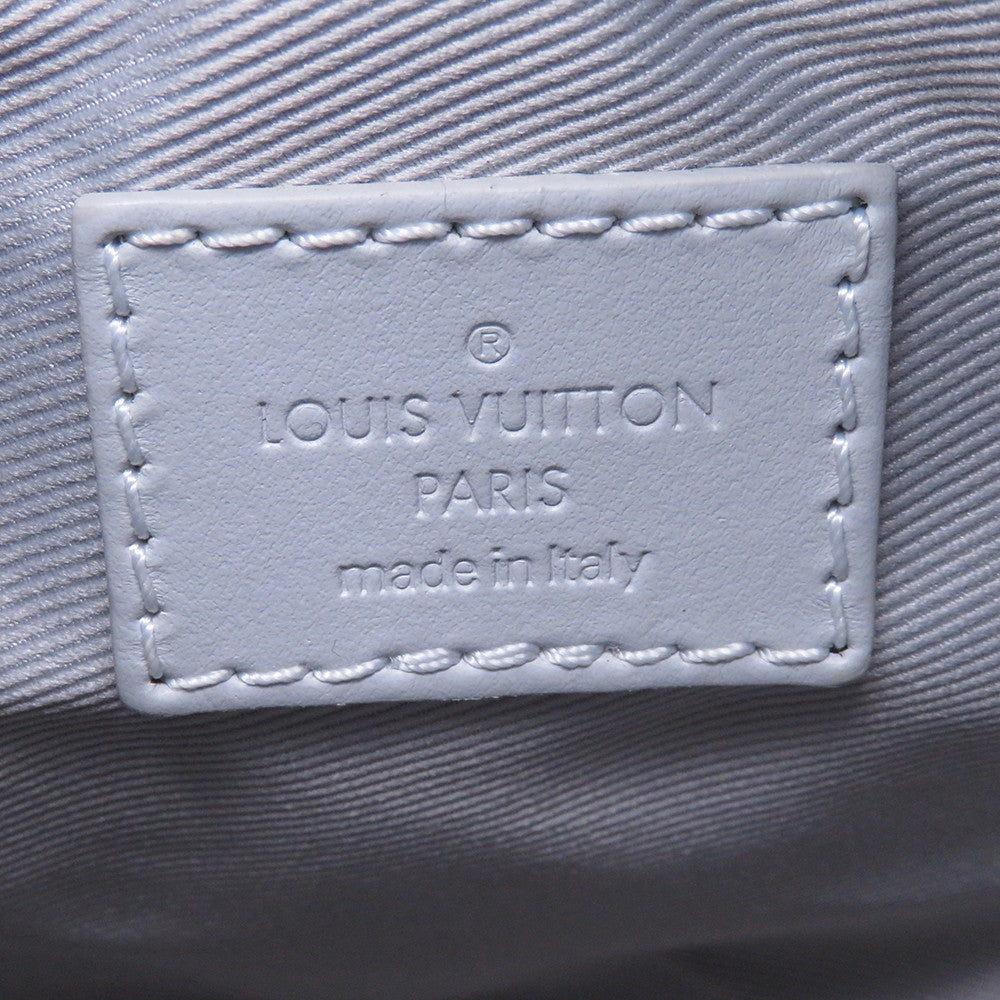 LOUIS VUITTON Chalk Nano Bag GrayM44631 WhiteMonogram