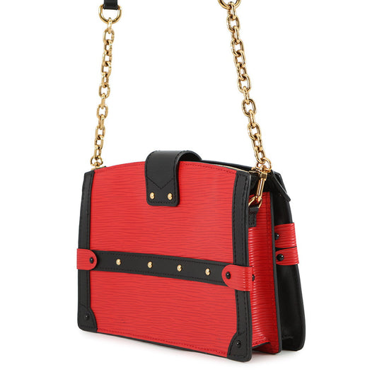 LOUIS VUITTON Trunk Clutch RedM51697 Epi Leather