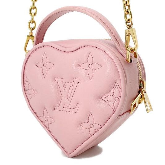 LOUIS VUITTON Pop My Heart Pouch PinkM82526 Monogram Leather