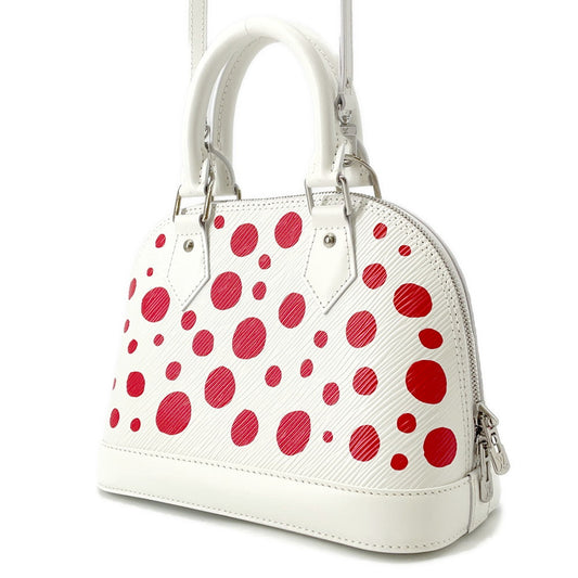 LOUIS VUITTON LVxYK Alma Blanc/RougeM21712 Epi Leather Infinity Dot Size BB