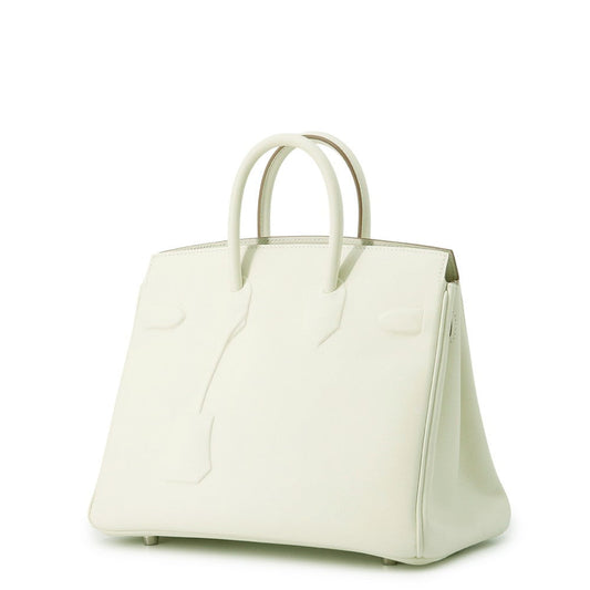 HERMES Birkin Shadow mushroom Swift Leather Size 25