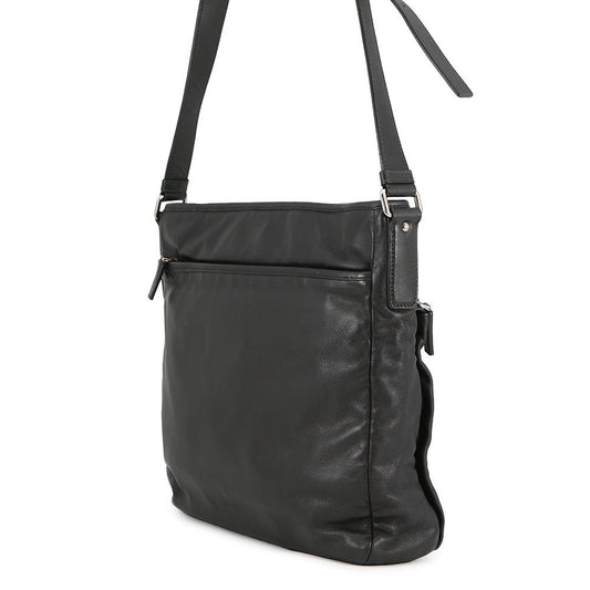 PRADA Messenger bag BlackVA0959 Leather
