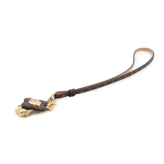 LOUIS VUITTON Bag Charm・Mini Vivienne BrownM02177 Monogram Metal