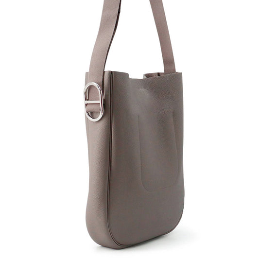 HERMES Ankle Etain Togo Leather