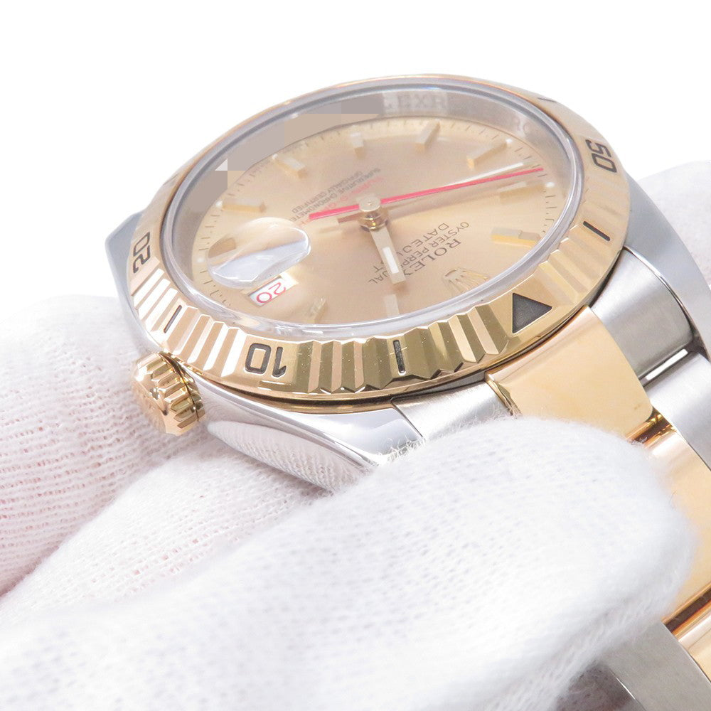 ROLEX Datejust Turn-O-Graph W36mm Stainless Steel K18YG Champagne Dial116263