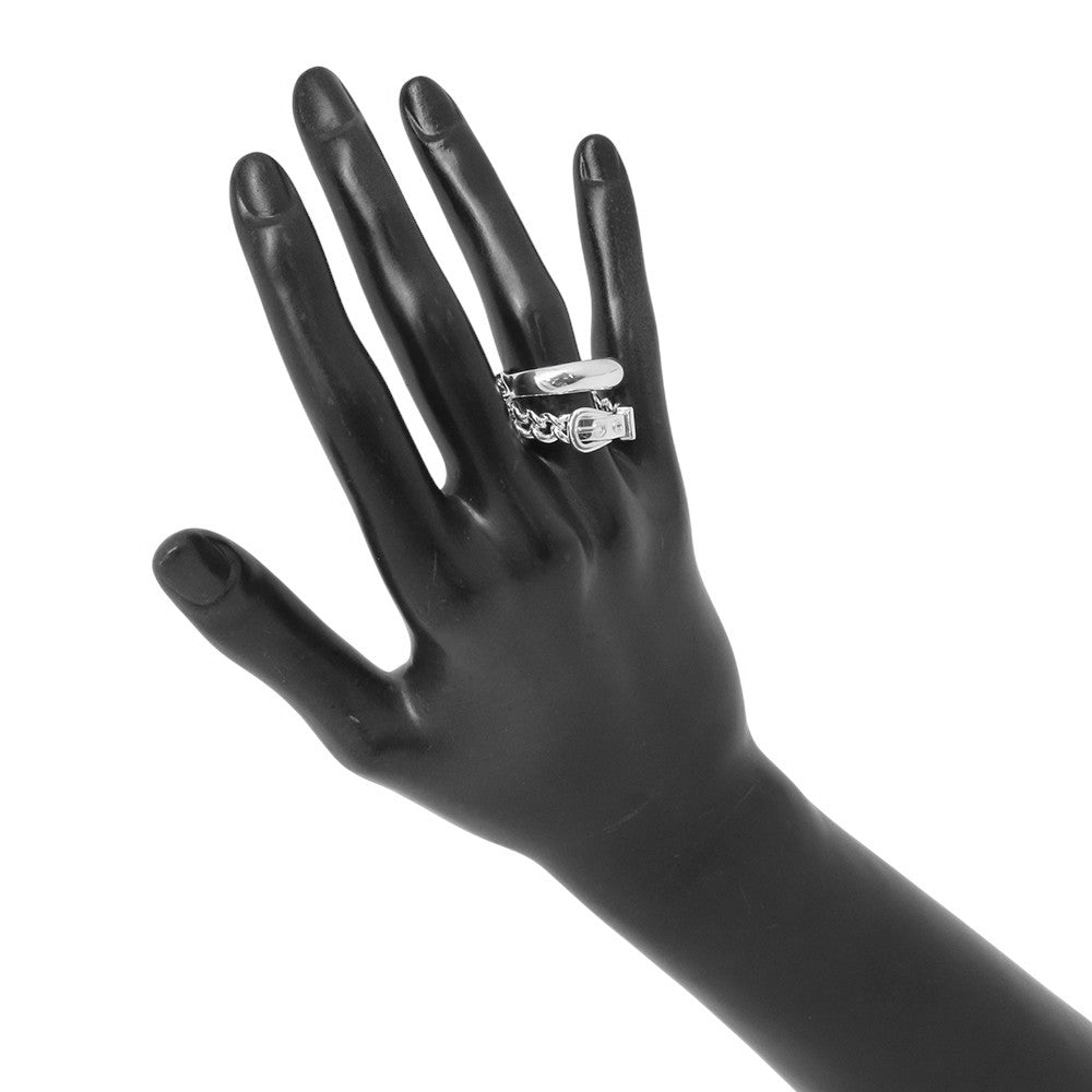 HERMES BoucleSellier Inflexible Ring Size 61/#21 SV925