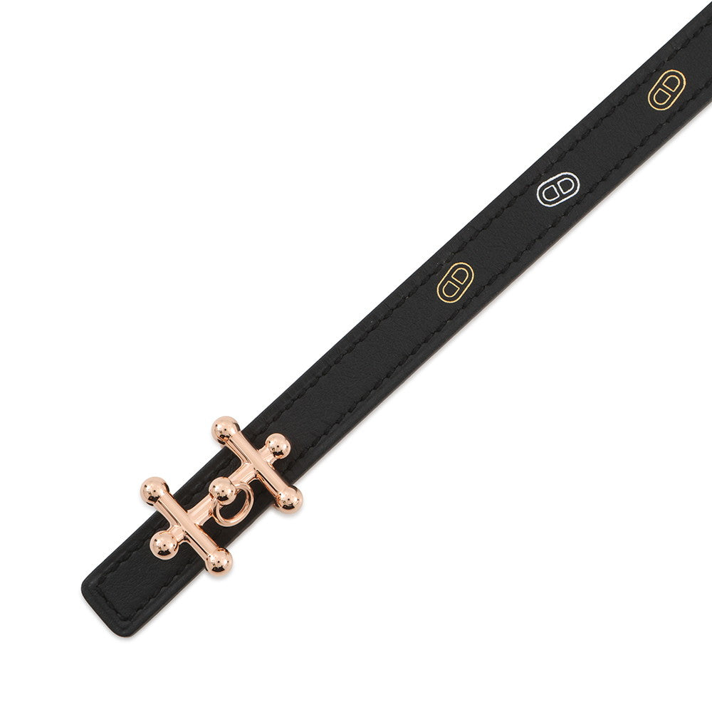 HERMES Gallopin Buckle Sur Mer Belt Black/Gold/Multicolor Swift Leather Epsom Size 90