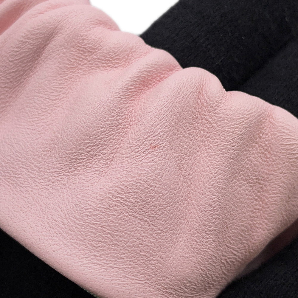 HERMES Claudia Rose Sakura Lambskin Silk