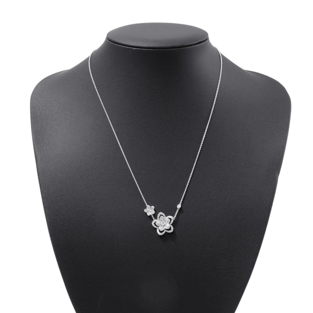 GRAFF Wildflower Double Diamond PendantRGP790 18K White Gold