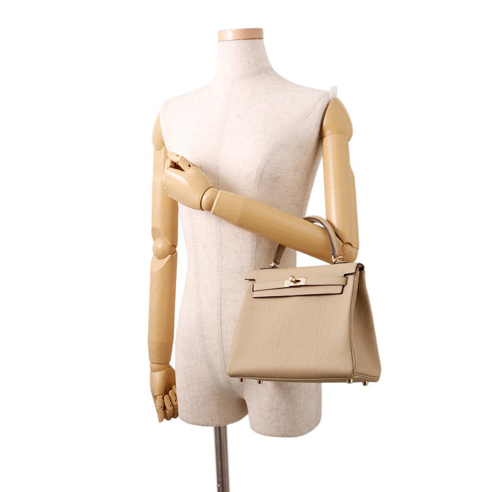 HERMES Kelly Trench Togo Leather Size 25