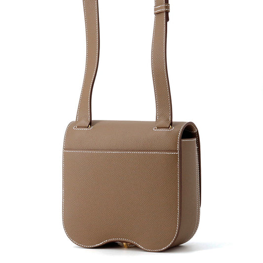 HERMES Della Cavaleria Etoupe Epsom Size Mini