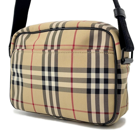 BURBERRY Nova Check Shoulder Bag Beige8084111 Nylon