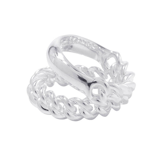 HERMES Boucle Sellier Inflexible Ring Size MM/52/#12 SV925