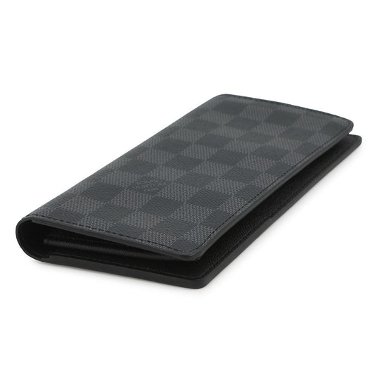 LOUIS VUITTON Portefeuille Brazza NoirN62665 Damier Graphite