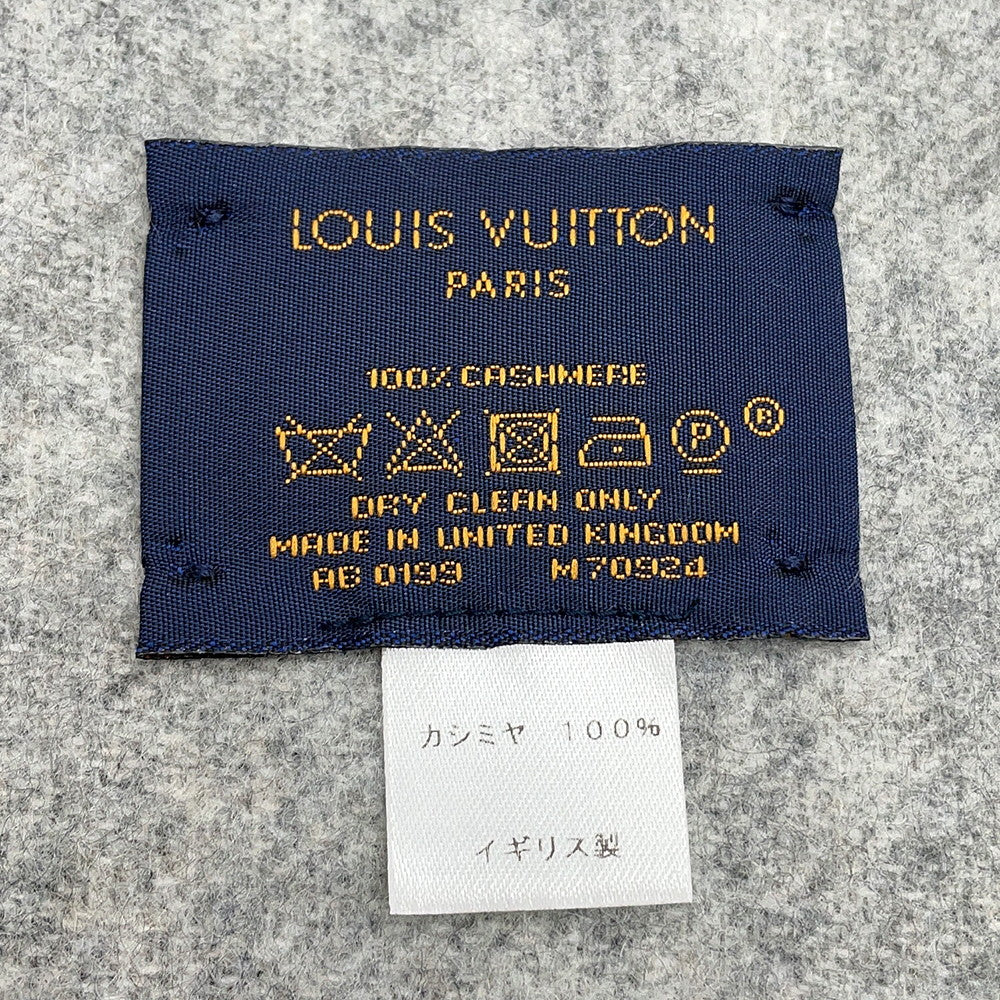 LOUIS VUITTON Scarf・LV Split NoirM70924 Cashmere100%