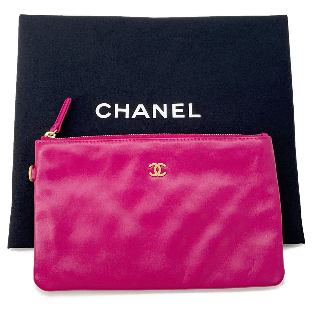CHANEL CHANEL22 PinkAS3260 shiny calf Size Small