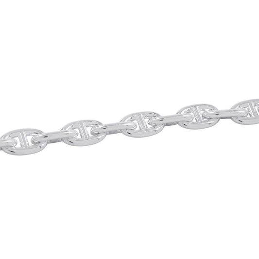 HERMES Chaine d'Ancre Bracelet 14 frames Size MM SV925