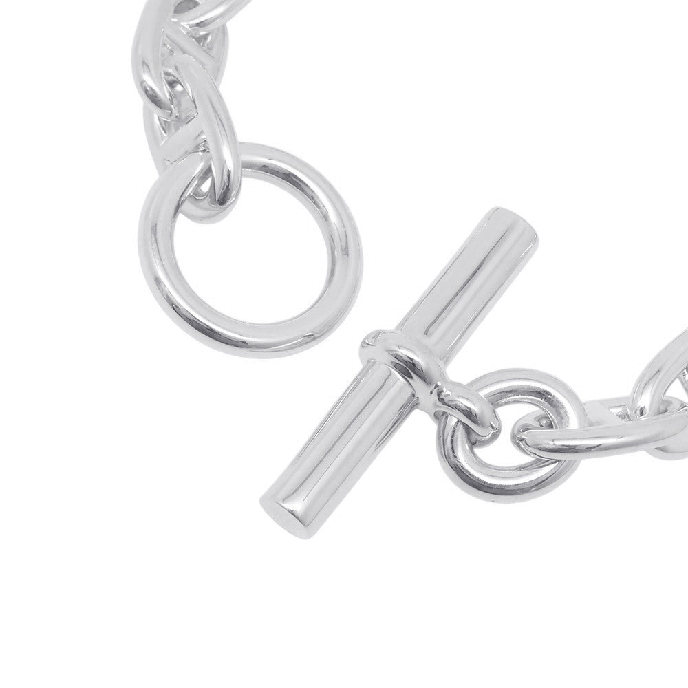 HERMES Chaine d'Ancre Bracelet 14 frames Size MM SV925