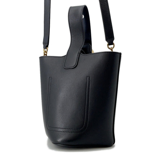 LOEWE Pebble 2way Handbag BlackAANBBBMX01 Leather Size Mini