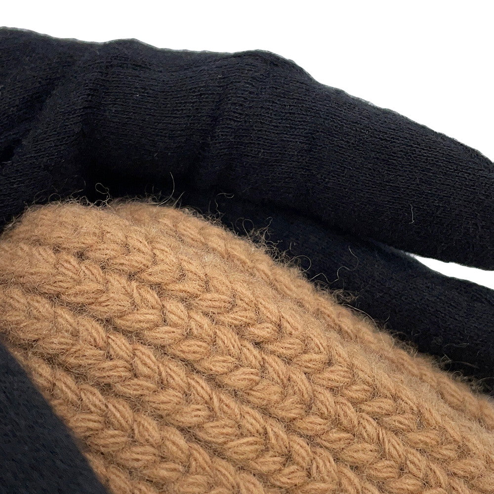 MIUMIU Wool KnitScarf Scarf Beige5FS048 Virgin Wool70% Cashmere30%