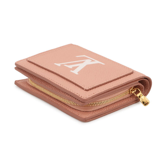 LOUIS VUITTON Portefeuille Clare PinkM81649 Monogram Empreinte Leather