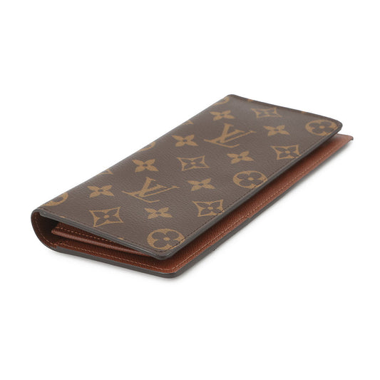 LOUIS VUITTON Portefeuille Brazza BrownM66540 Monogram