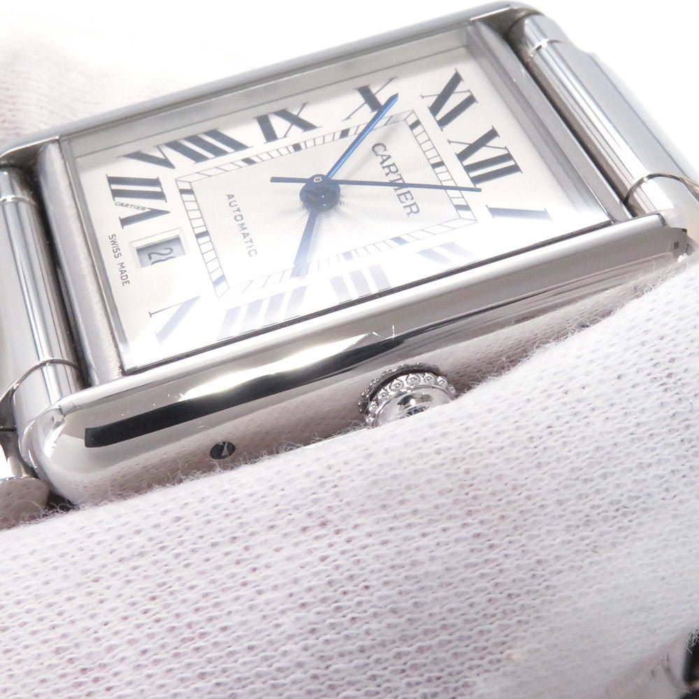CARTIER tank mast XL H41mmxW31mm Stainless Steel Silver DialWSTA0053