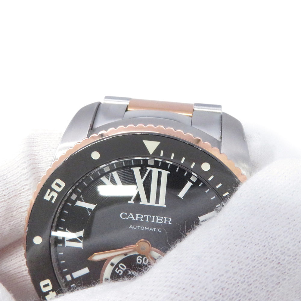 CARTIER Caliber de Cartier Diver W42mm Stainless Steel Black DialW7100054
