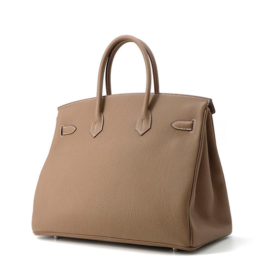 HERMES Birkin Etoupe Togo Leather Size 35