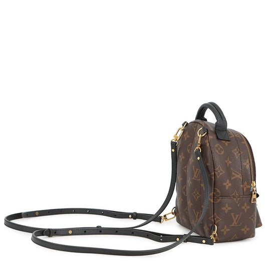 LOUIS VUITTON Palm Springs Backpack NoirM44873 Monogram Size MINI