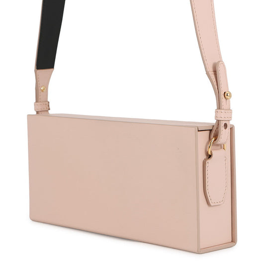 FENDI Box Shoulder Bag Pink8BT340 Leather