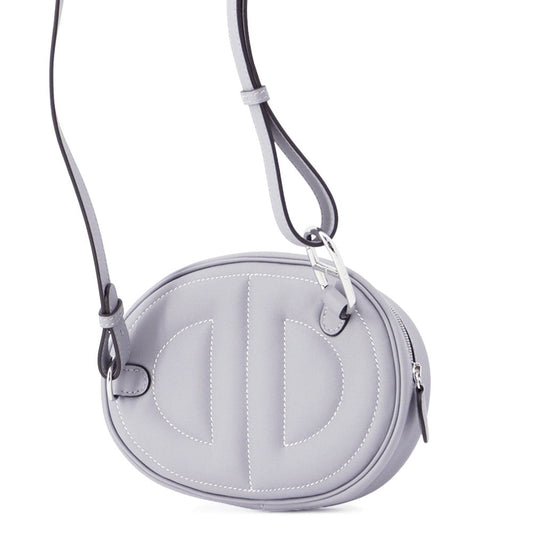 HERMES In the Loop Body Bag Green Pantan Swift Leather