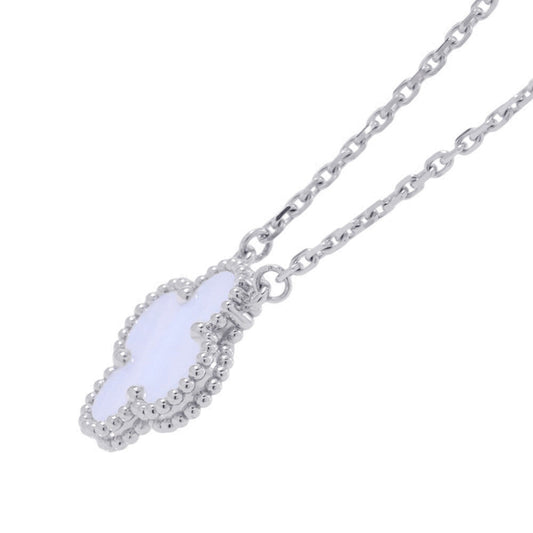 Van Cleef & Arpels Vintage Alhambra PendantVCARD34900 18K White Gold