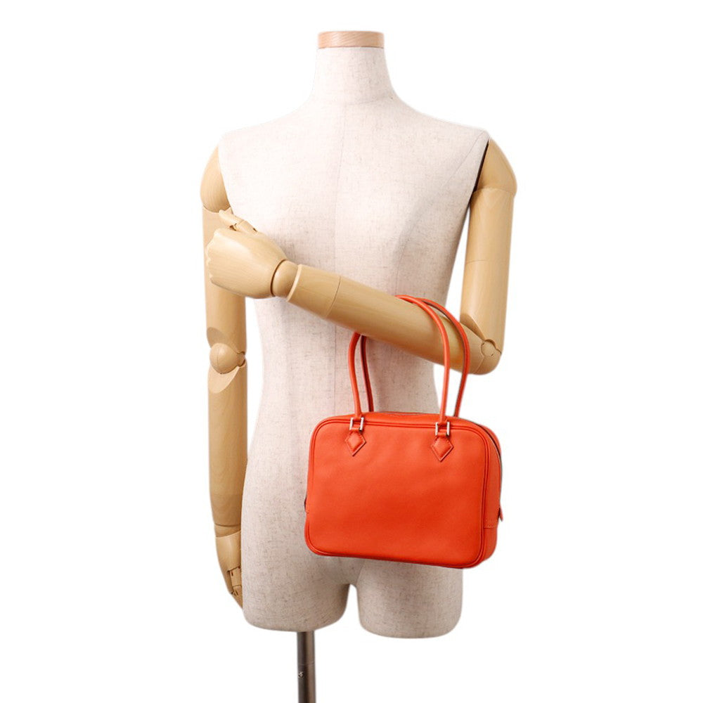 HERMES Plume Capucines Swift Leather Size Mini