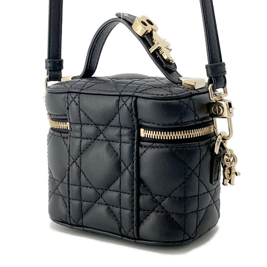 Dior Lady Dior Vanity BlackM0505OWEV Lambskin Size micro