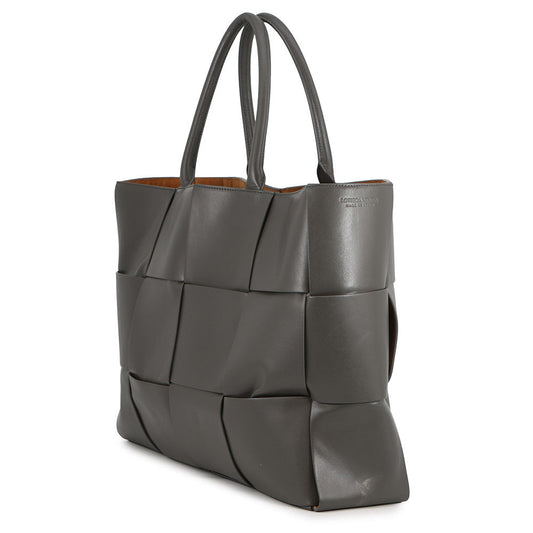 Bottega Veneta Maxi INTRECCIATO The Arcotote Gray608608 Leather Size Large