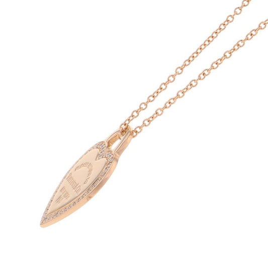 TIFFANY&Co. Return to TIFFANY & Co. Heart Diamond Pendant 18K Pink Gold