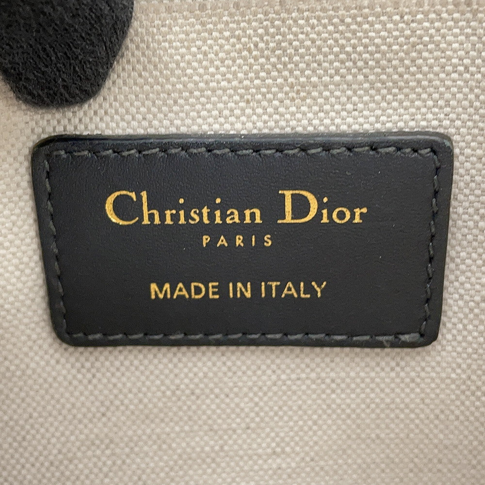 Dior Oblique Quake Clutch Bag Navy/BeigeS5700CTZQ Canvas Leather