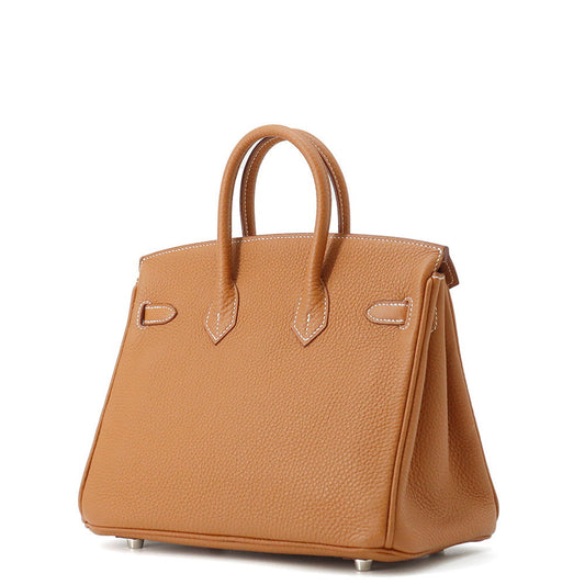 HERMES Birkin Gold Togo Leather Size 25