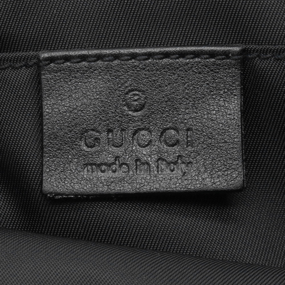GUCCI Cherie line Crossbody Bag Black181064 Leather Canvas