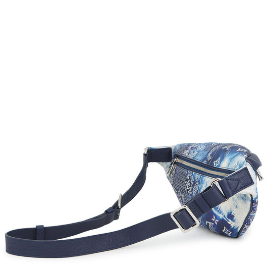 LOUIS VUITTON Discovery・Bumbag BlueM20587 Monogram・Bandana Size PM