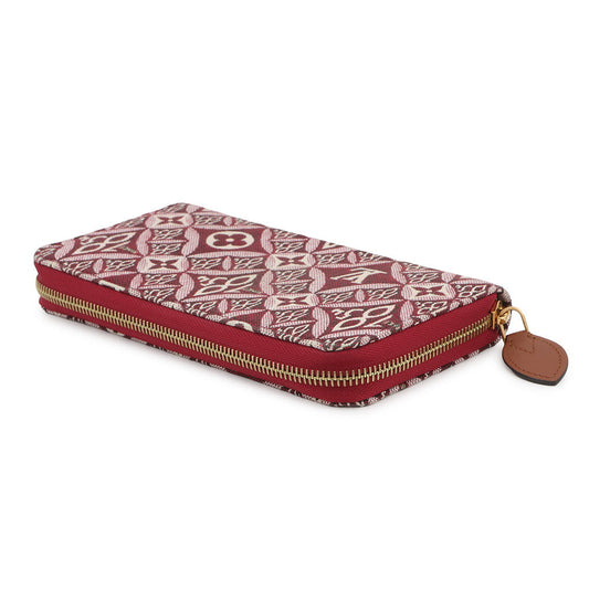 LOUIS VUITTON Zippy Wallet BordeauxM69994 Monogram / Jacquard / SINCE1854