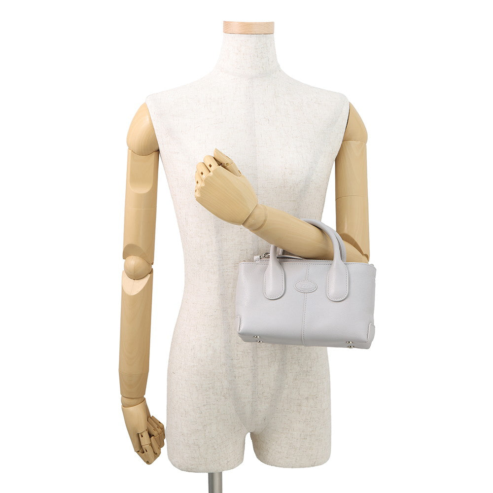 TOD’S DI 2WAYBag Light GrayXBWDBSC0100YKIB220 Leather Size Mini