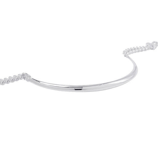 HERMES BoucleSellier Inflexible Necklace Size PM/44 SV925
