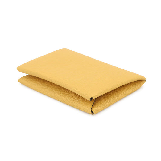 HERMES Calvi JauneMango Chevre Myzore Goatskin