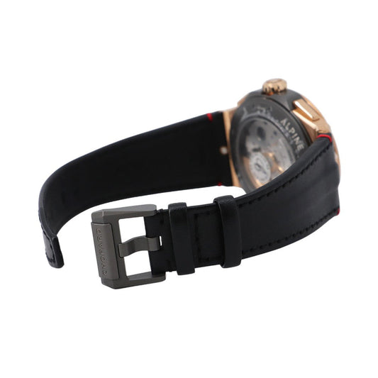 Chopard Alpine Eagle XL Chronograph 44mm 18PKG Leather Black Dial295387-9001