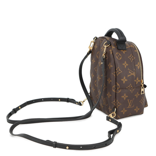 LOUIS VUITTON Palm Springs Backpack NoirM44873 Monogram Size MINI