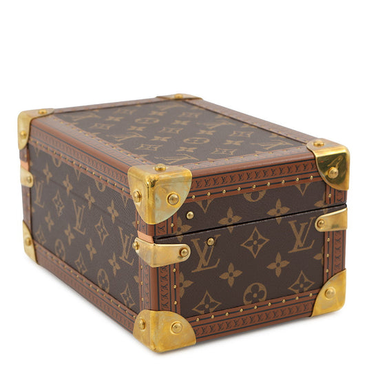 LOUIS VUITTON Coffret Tresor 24 Blue LagoonM10130 Monogram Size 24