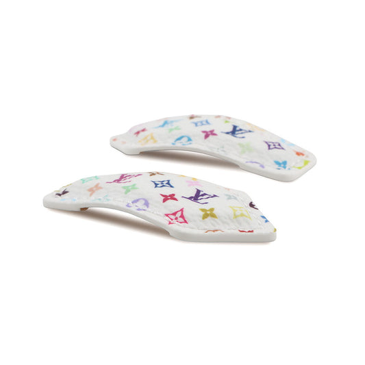 LOUIS VUITTON LV × TM Set 2 Barrette - LV Backstage WhiteM02496 Monogram・Multicolor Size Mini