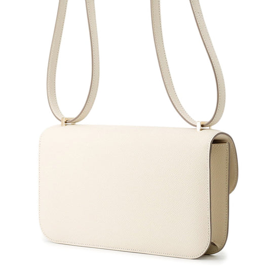 HERMES Constance Elan Miroir Craie Epsom